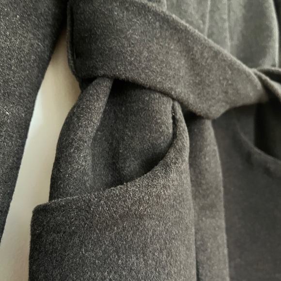 Aritzia Wilfred Appel Cashmere Wool Belted Coat, Size XS - Picture 2 of 8